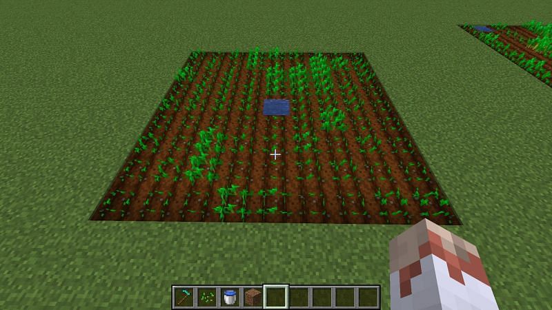 A visual representation of how much land one water source can irrigate (Image via u/thattiguy on Reddit)