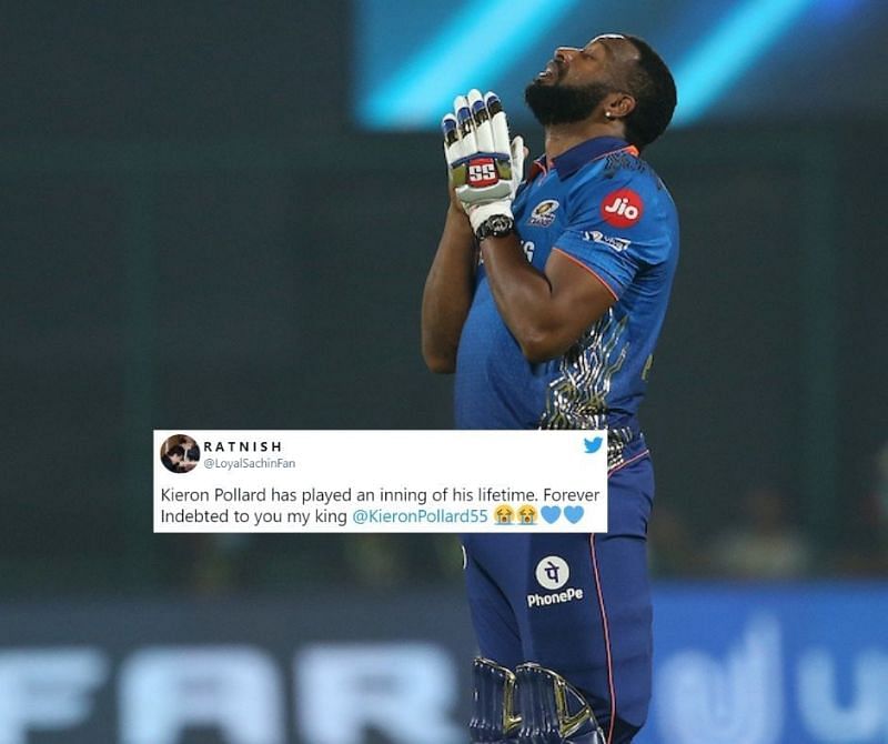 Kieron Pollard once again unleashed his best against CSK