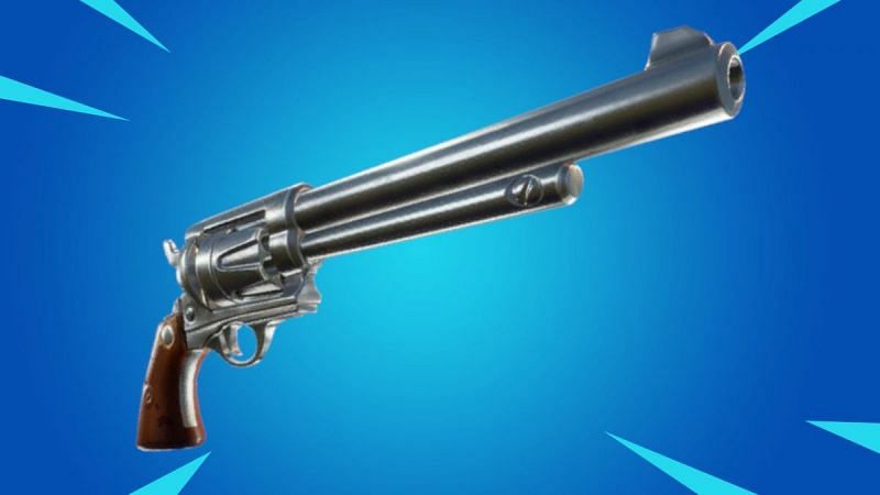 Fortnite v16.40 reveals the Marksman Six Shooter as the Exotic weapon (Image via Epic Games)