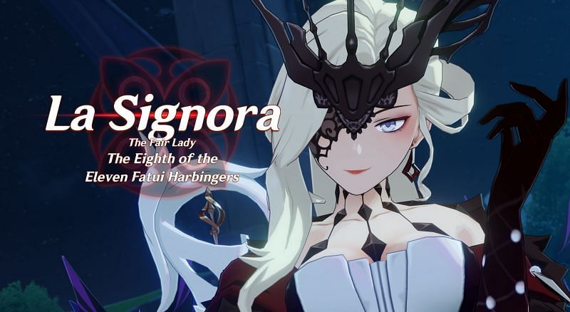 Leaks reveal details on new characters and hint at Signora being a weekly boss challenge. (image via Genshin Impact Wiki)