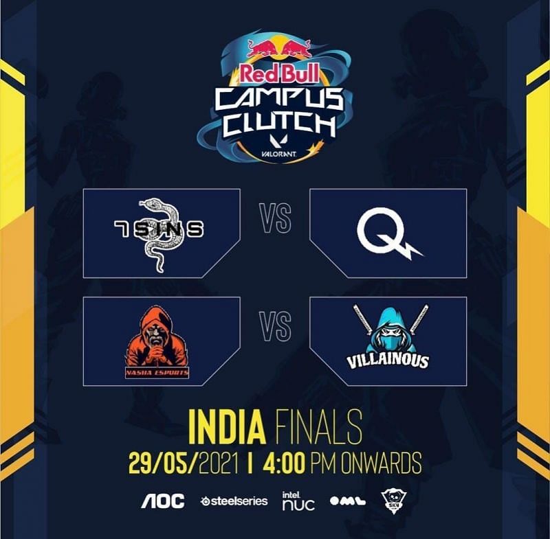 Red Bull Campus Clutch Valorant India Finals 7sins And Villainous Won The Semi Finals