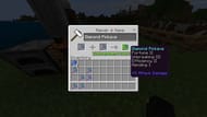 Enchantment using anvil in Minecraft