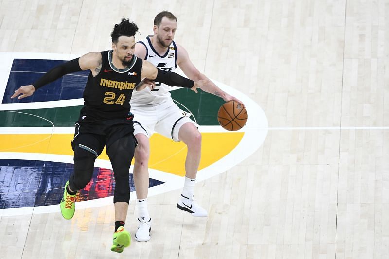 Memphis Grizzlies guard Dillon Brooks scored 31 points in game 1