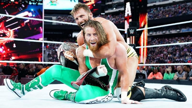 Curt Hawkins and Zack Ryder finally win the RAW tag team championship at WrestleMania 35