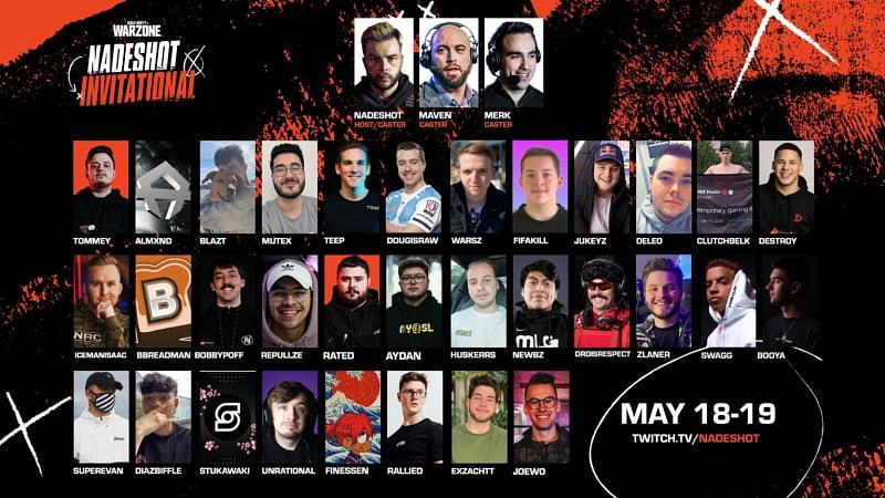 One of the main attractions of the Nadeshot Invitational is the massive prize pool, which is a huge $100,000 (Image via Nadeshot)