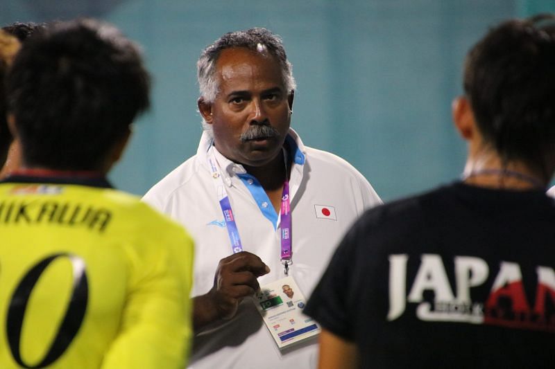 Siegfried Aikman has led Japan to 2018 Asian Games hockey gold. (Source: HockeyStyle)