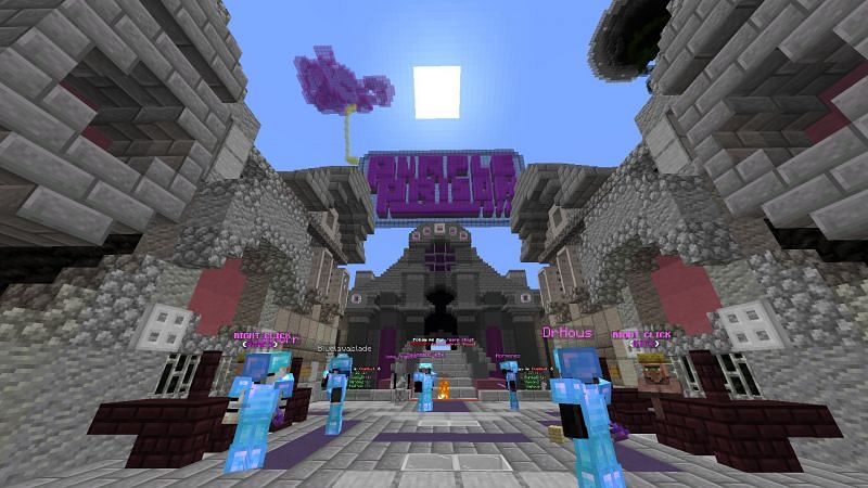 Purple Prison is a Minecraft prison server with a large Discord following