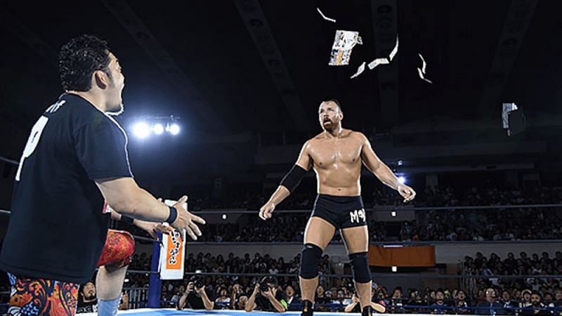 Toru Yano and Jon Moxley