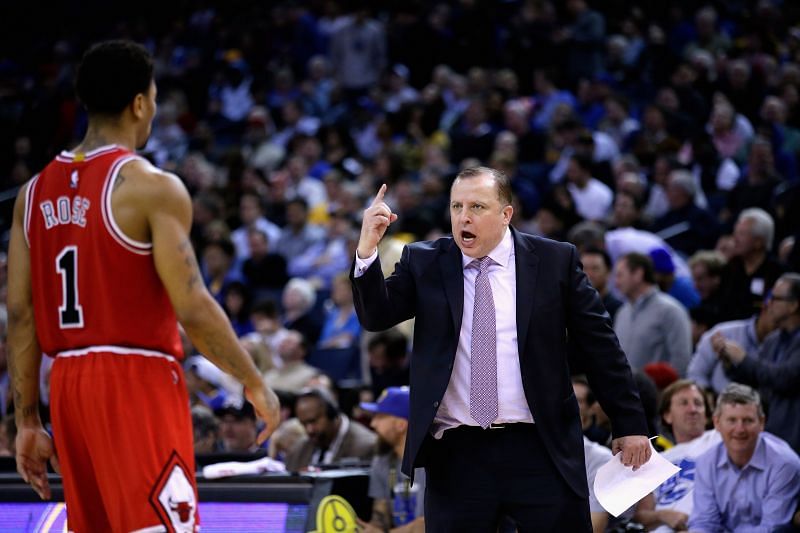 Derrick Rose played under Tom Thibodeau during his stint with the Chicago Bulls.