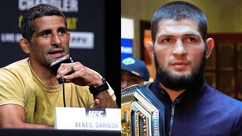 Beneil Dariush and Khabib Nurmagomedov