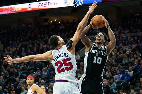 The Philadelphia 76ers face the San Antonio Spurs next.