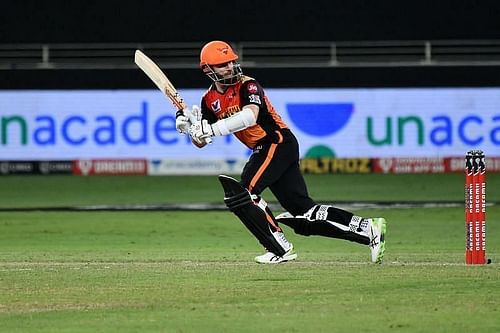 New Zealand captain Kane Williamson playing for SRH. Pic: IPLT20.COM