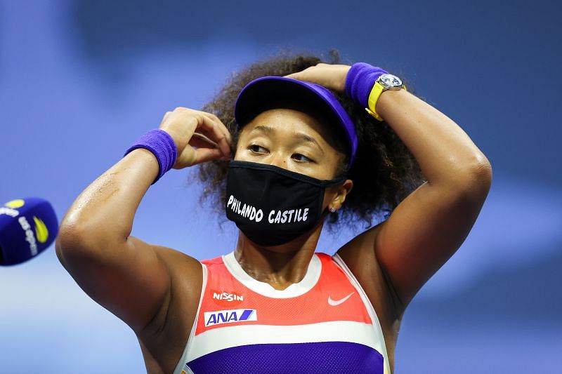 Naomi Osaka at the 2020 US Open