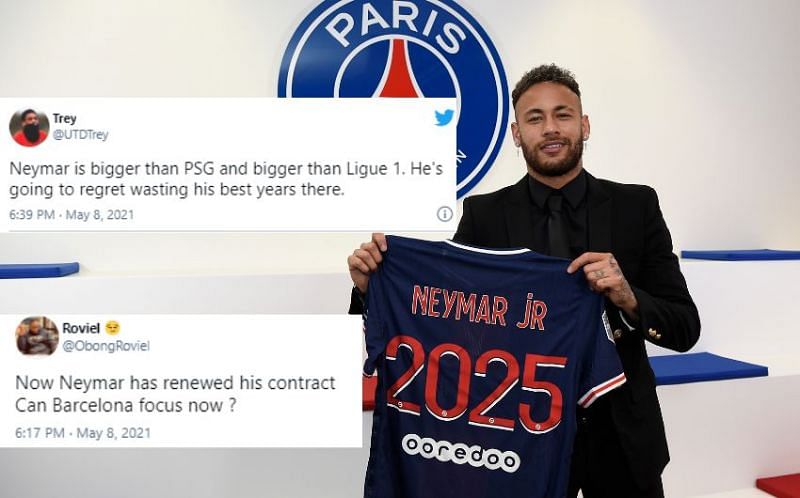 Neymar has signed a new three-year deal with Paris Saint-Germain