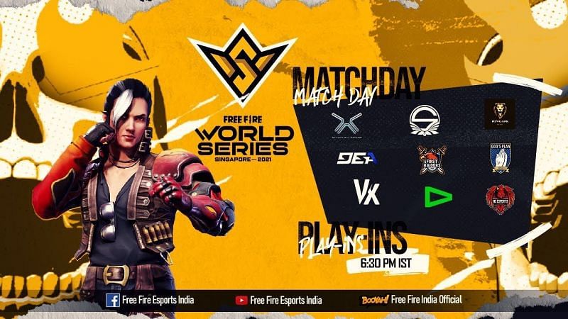 Free Fire World Series 2021 Singapore Play-Ins