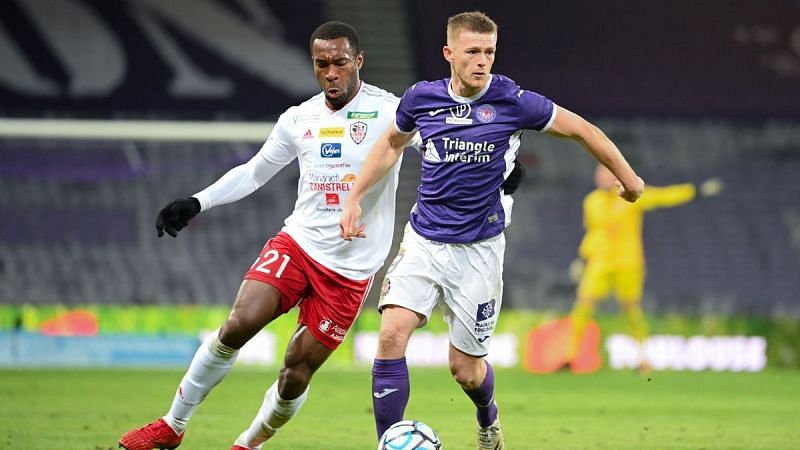 Striker Rhys Healey has been on fire for Toulouse in recent weeks