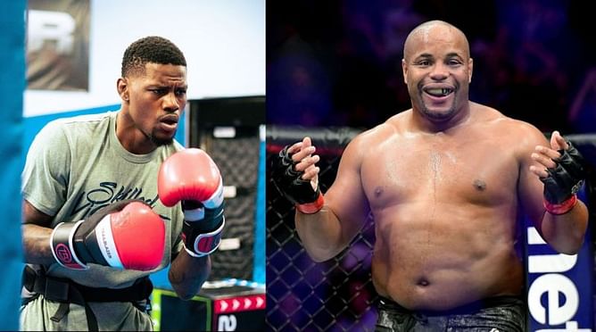Watch: Daniel Cormier turns into wrestling coach for UFC middleweight Kevin Holland