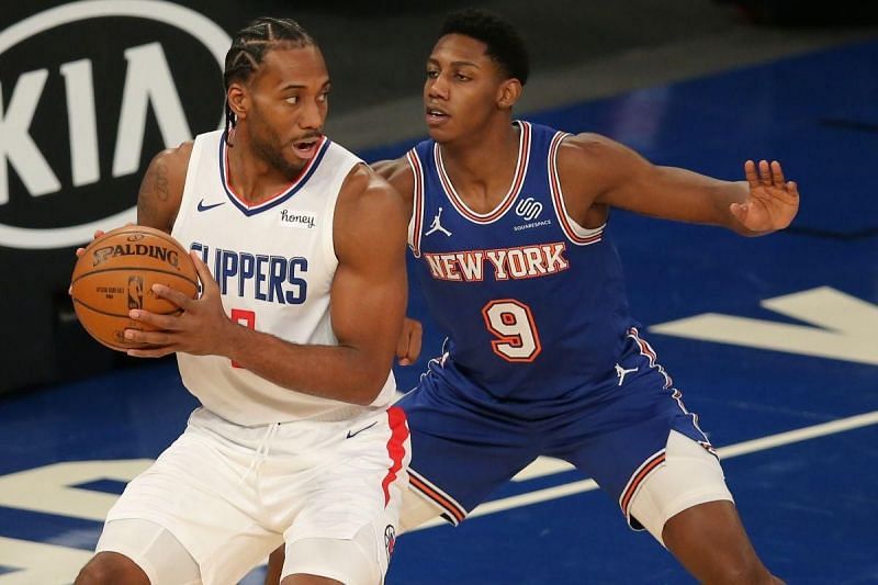 Kawhi Leonard against the New York Knicks