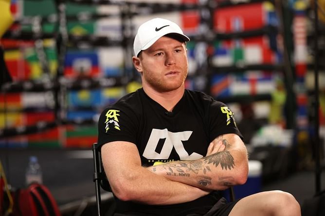 What division Canelo Alvarez is currently competing in?