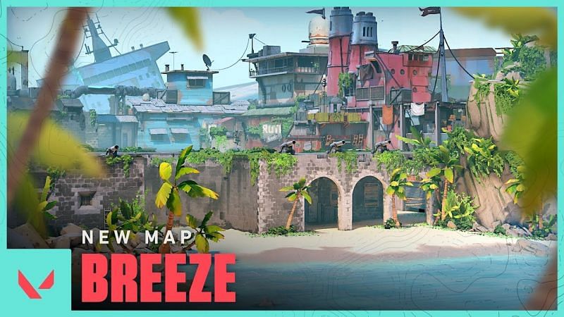 Breeze is the newest map added to Valorant (Image via Riot)