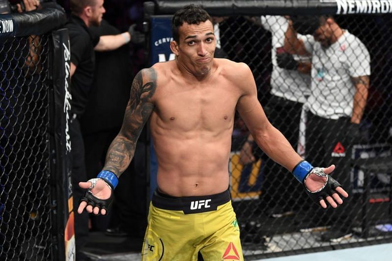 With 14 wins via tap-out, Charles Oliveira has the most submissions in UFC history.