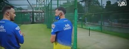 IPL 2021: [Watch] CSK shares an uncut clip from a net session ahead of their big game against MI