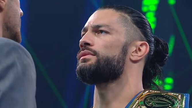 Roman Reigns has a message for Cesaro before WrestleMania Backlash