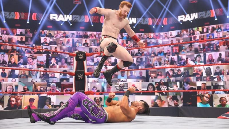 Sheamus has feuded with Humberto Carrillo in recent weeks