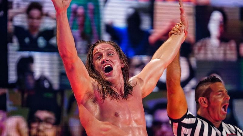 Riddle was victorious tonight on Monday Night RAW