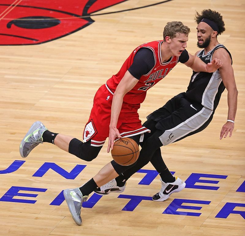 Lauri Markkanen (#24) of the Chicago Bulls