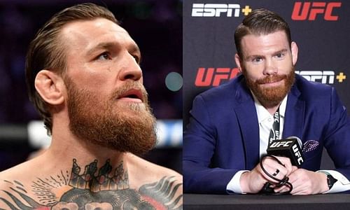 Conor McGregor (left); Paul Felder (right)