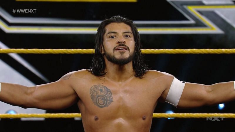 Santos Escobar is a former WWE NXT Cruiserweight Champion after recently losing the title to KUSHIDA on WWE NXT television