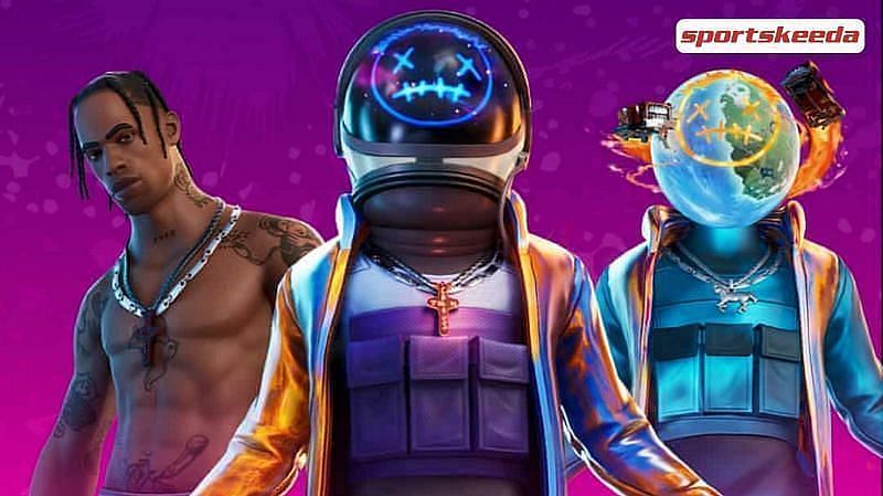 Fans have been eagerly waiting for the Travis Scott Fortnite skin to return to the item shop (Image via Sportskeeda)