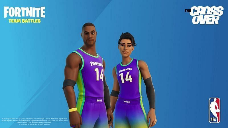 The Fortnite x NBA collaboration can see players win some amazing items (Image via Epic Games)