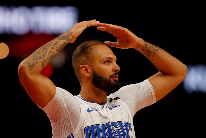 Evan Fournier #10 of the Orlando Magic