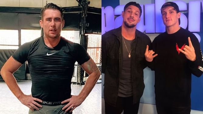 Darren Till wants Brendan Schaub 'out of the MMA world' for celebrating with Logan Paul after Floyd Mayweather fight