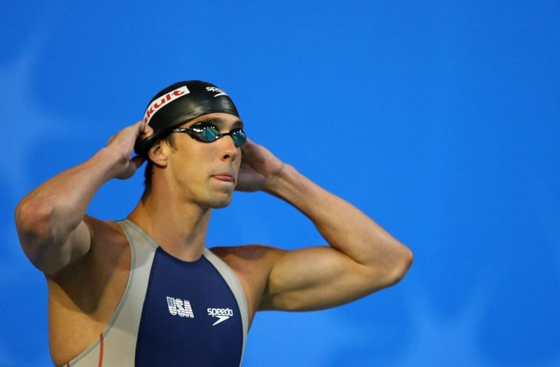 Michael Phelps in action at XII FINA World Championships