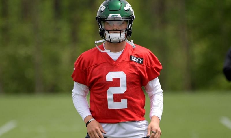 New York Jets OTA practice on June 1, 2022 