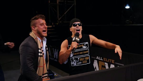 MJF and Sammy Guevara in AEW