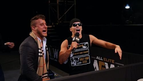 MJF and Sammy Guevara in AEW