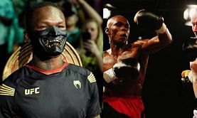 What is Israel Adesanya's professional boxing record and how many times did he lose?