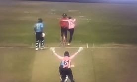 Watch: Furious Shakib Al Hasan kicks stumps in anger after umpire turns down appeal against Mushfiqur Rahim