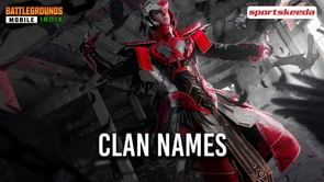 50 best unique and stylish clan names for Battlegrounds Mobile India (BGMI)