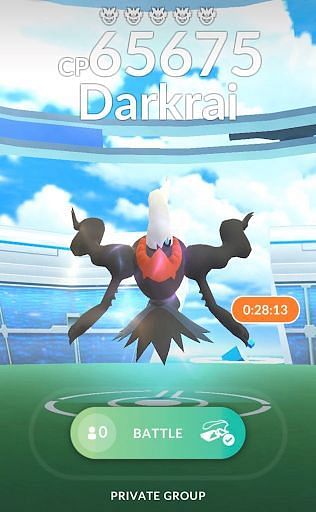 Darkrai, Pokémon GO Wiki