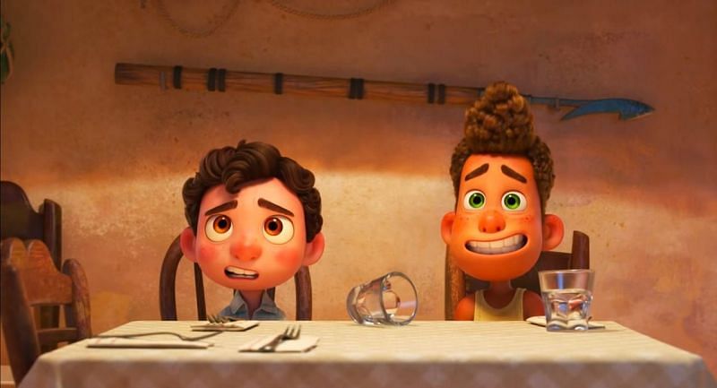 A still from Luca (Image via Pixar)