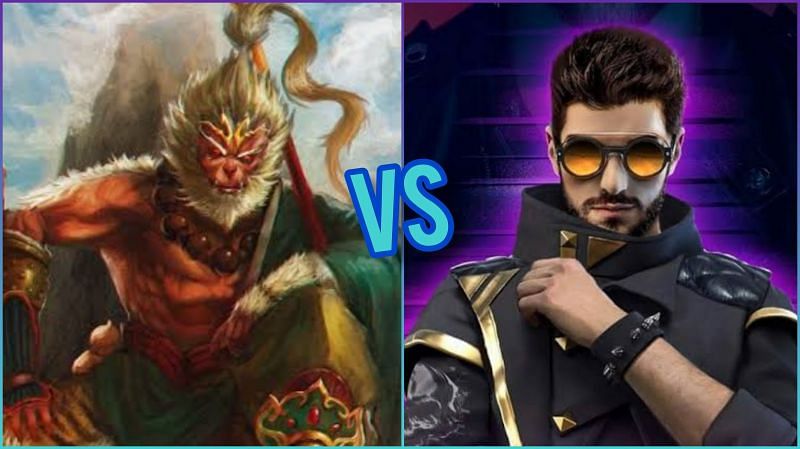 Comparing DJ Alok and Wukong in Free Fire