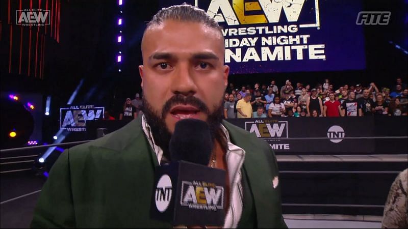 Andrade is a part of the AEW family now!