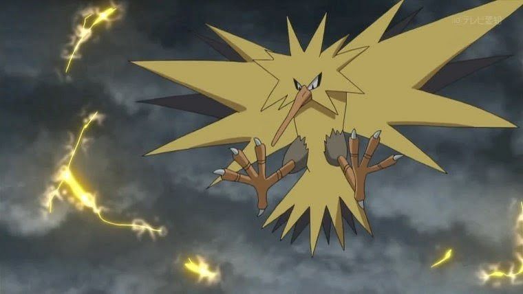 Appearance of Zapdos