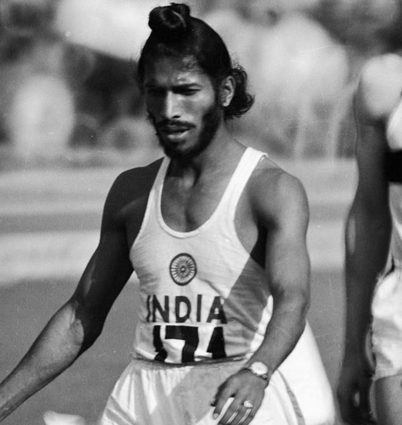 Milkha Singh at the 1958 Commonwealth Games