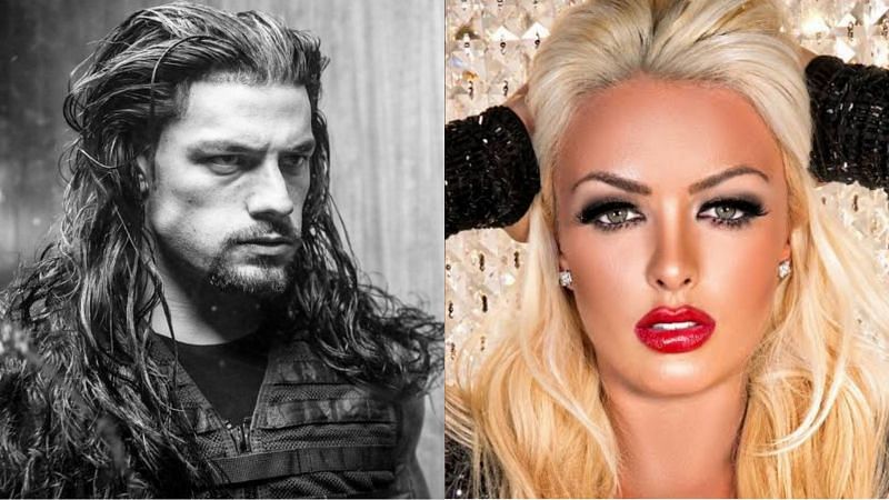 Roman Reigns and Mandy Rose